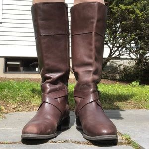 RALPH LAUREN LEATHER RIDING BOOTS
